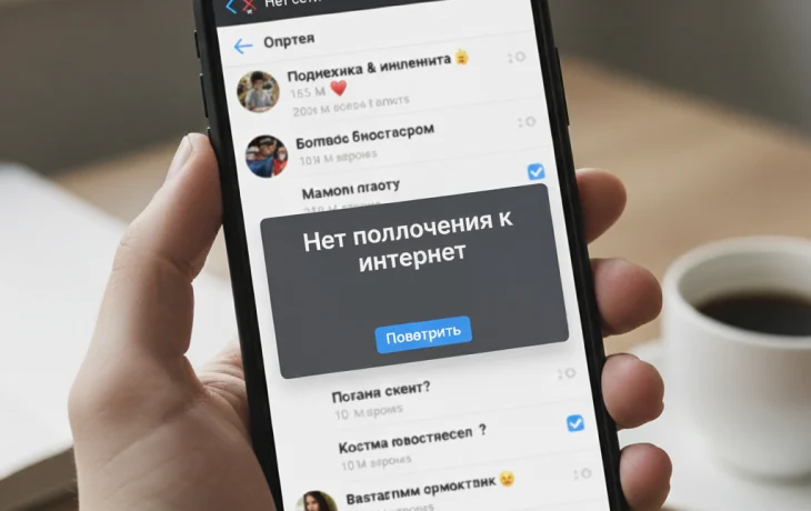 В Краснодаре массово пропал мобильный интернет