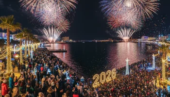 Сочи и Геленджик вошли в число самых популярных городов для встречи Нового года