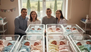 Четыре двойни родилось за сутки в Краснодарском крае