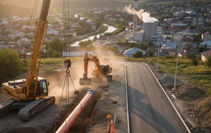 Модернизацию теплосетей завершили в Крымском районе