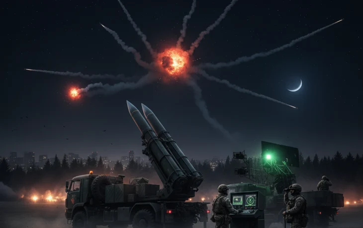 Силы ПВО уничтожили за ночь семь беспилотников ВСУ