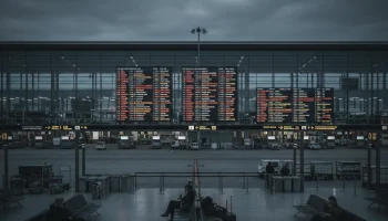 Аэропорт Краснодара временно приостановил работу