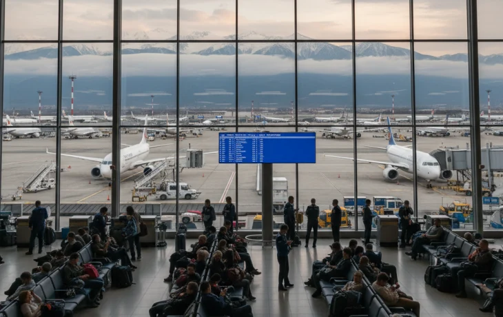 18 рейсов на прилет и вылет задерживаются в аэропорту Сочи после ограничений