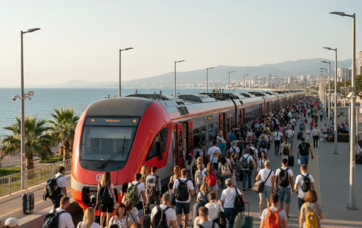 Более 17,5 млн пассажиров перевезли электрички в Краснодарском крае с начала года