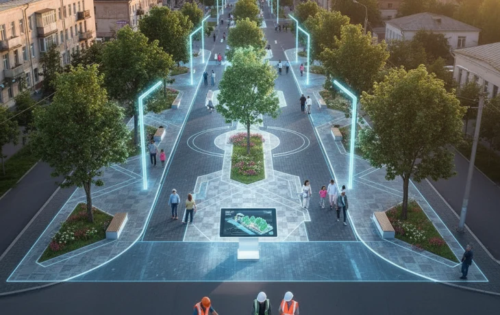 Проспект Комсомольский в Абинске ждет преображение: стартует разработка проекта пешеходной зоны