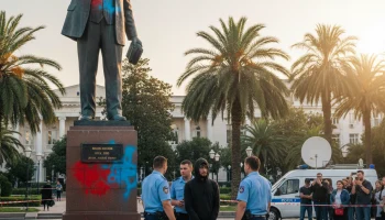 В Туапсе раскрыто дело о порче памятника Ленину