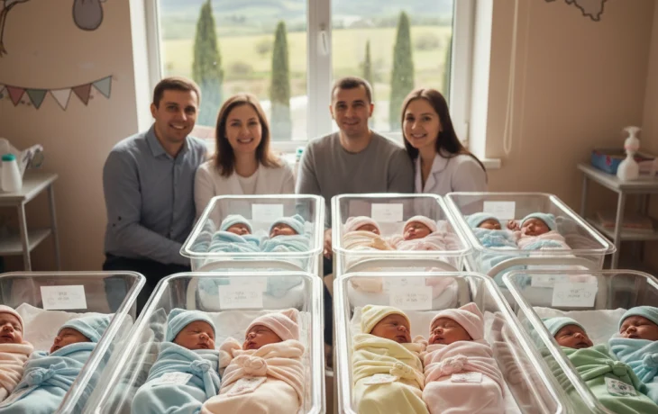 Четыре двойни родилось за сутки в Краснодарском крае