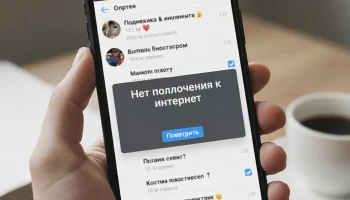 В Краснодаре массово пропал мобильный интернет