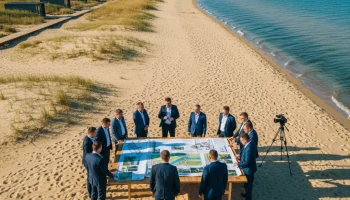 В Ейском районе обсудили развитие косы Долгой