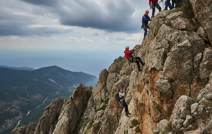 В Новороссийске девушка сорвалась со скалы на горе Колдун
