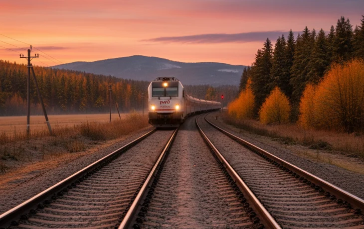 Трагедия на железной дороге: человек погиб под поездом