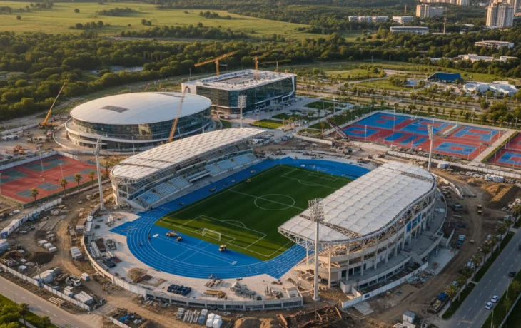 На Кубани на обновление спорткомплексов и стадионов в 2025 году предусмотрели более миллиарда рублей