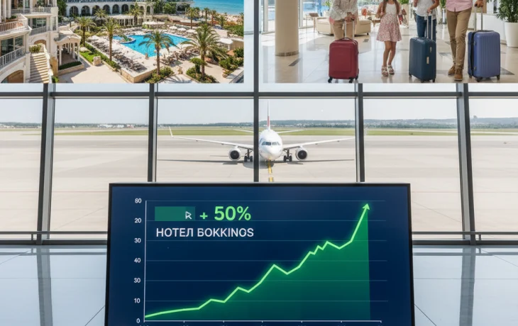 Бронировать отели в Геленджике стали чаще на 50% после открытия аэропорта