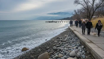 Черное море в ноябре: +17°C и зимние пляжи открыты