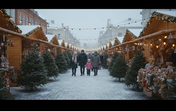 В Армавире откроются новогодние ёлочные ярмарки