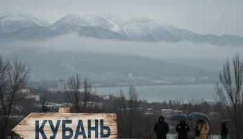 Зима пришла на Кубань: дожди, туманы и похолодание