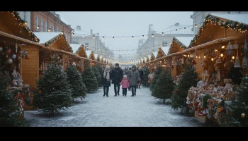В Армавире откроются новогодние ёлочные ярмарки