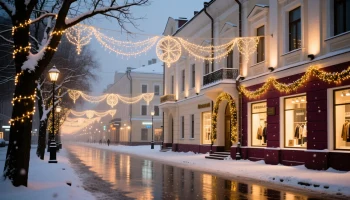 Новогоднее оформление в Краснодаре: рекомендации для бизнеса