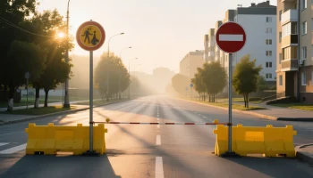 В Краснодаре ограничат движение на улице Гоголя 28 ноября