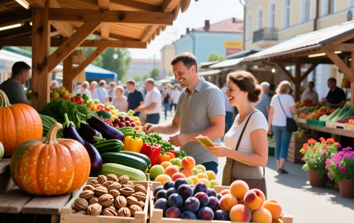 Ярмарки выходного дня в Краснодаре: орехи, тыквы и фермерские продукты