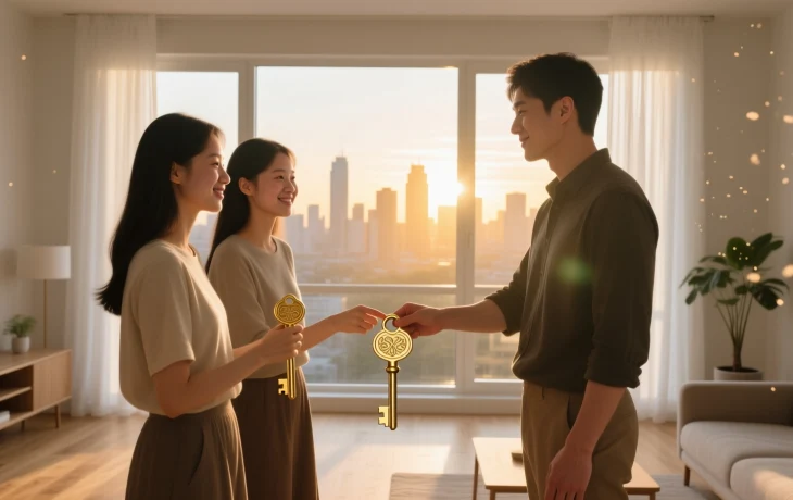 Детям-сиротам в Краснодаре вручили ключи от новых квартир