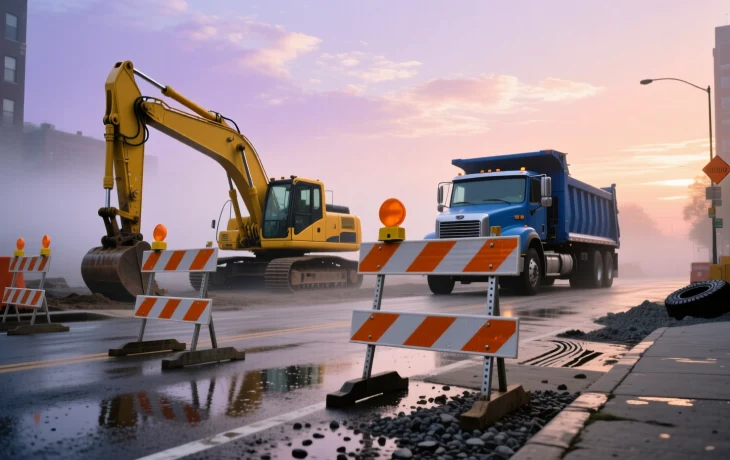 Ограничение движения на улице Гоголя в Краснодаре 25 октября