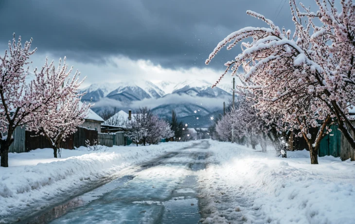 Мартовские морозы на Кубани: похолодание усилится, дожди перейдут в снег