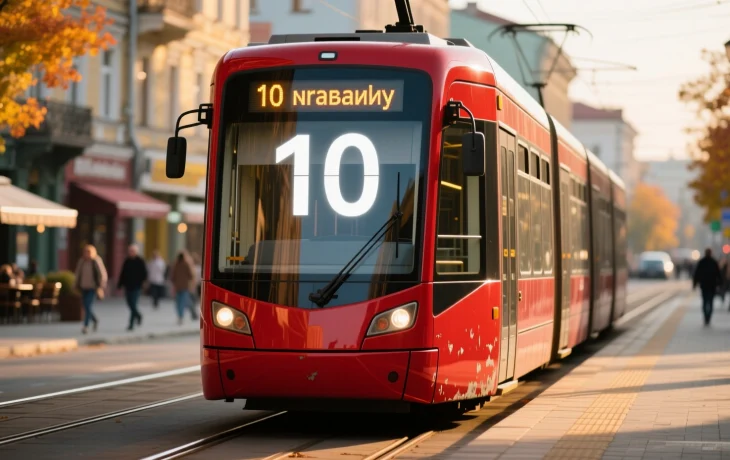 В Краснодаре изменят график движения трамваев 10 ноября