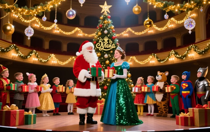 Бесплатные новогодние представления для 17 тысяч детей в Краснодаре