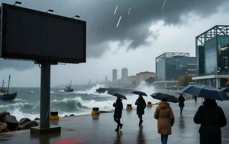 В Новороссийске с 19 октября введут режим повышенной готовности из-за непогоды