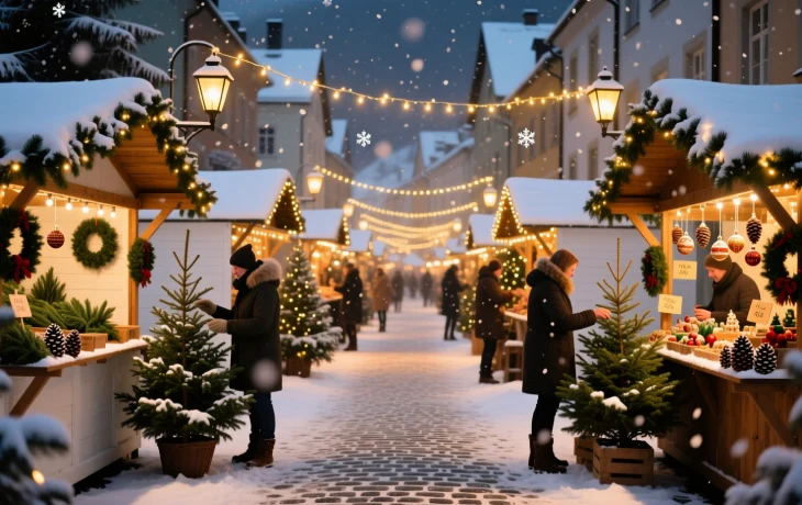 В Краснодаре откроют ёлочные базары и ярмарки