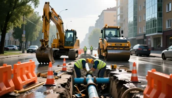 В Краснодаре ограничат движение на ул. Гимназической из-за замены водопровода