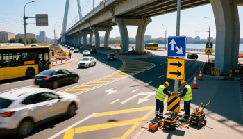 Тургеневский мост в Краснодаре: изменения в схеме движения