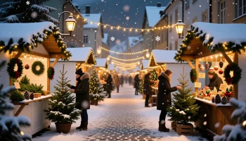 В Краснодаре откроют ёлочные базары и ярмарки