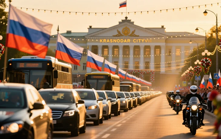 День народного единства в Краснодаре: автопробеги, концерты и выставки