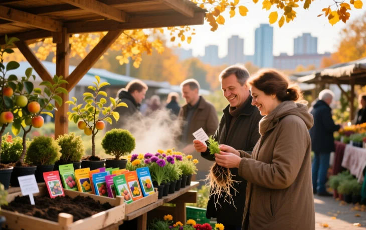 Ярмарка "Осень на даче" в Краснодаре: саженцы, семена и товары для сада