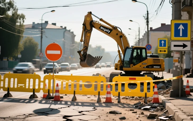 Внимание: Ограничение движения на улице Гоголя 10 ноября