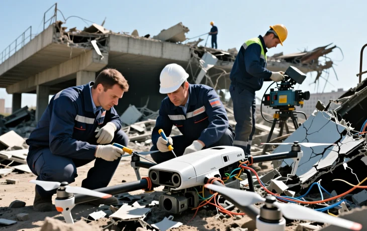 Последствия падения БПЛА в Краснодаре: оценка ущерба и восстановительные работы