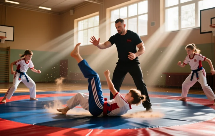 Самбо в школах Краснодара: более 200 тысяч юных спортсменов