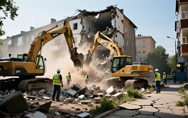 В Краснодаре демонтировали незаконный магазин в Центральном округе