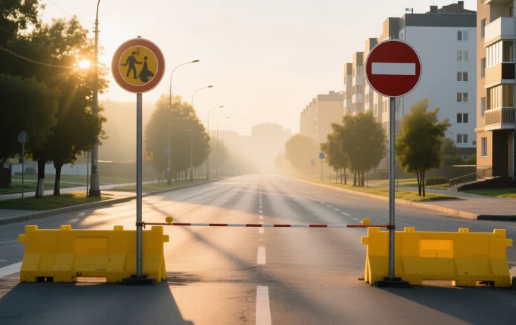 В Краснодаре ограничат движение на улице Гоголя 28 ноября