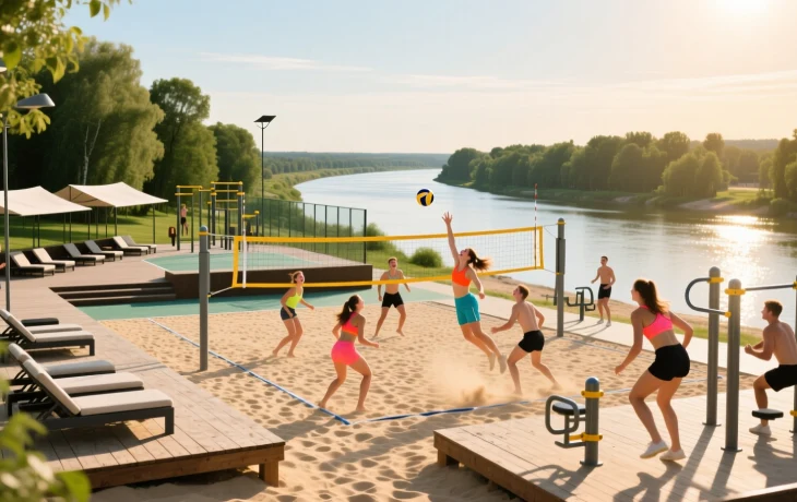 В Краснодаре появится новая площадка для пляжных видов спорта
