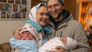 Двойная радость в семье Рубановых из станицы Отрадная: рождение двойни и семейные традиции