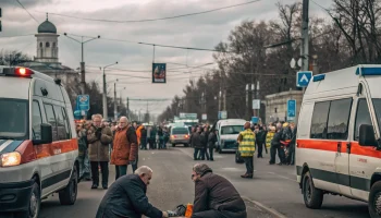 В центре Полтавской сбили двух пенсионеров: медики рассказали о последствиях ДТП