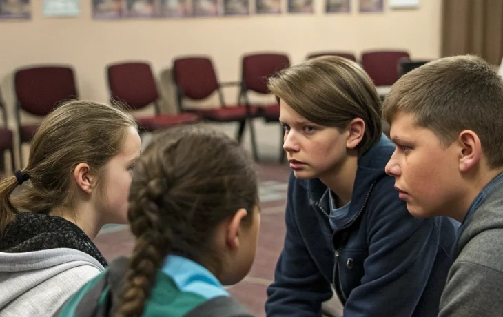 Молодежь Калининской обсудила угрозы экстремизма на встрече «Игры с огнём»