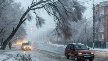 Штормовое предупреждение в Ахтырском: ветер, гололедица и опасные дороги