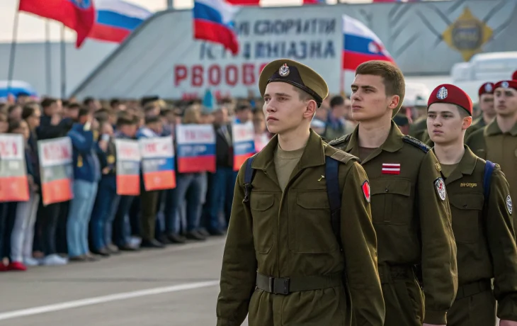 Призывники из Новопокровска отправились на службу в Вооруженные силы России с торжественным проводом