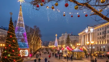 Новогодние конкурсы в Новороссийске определили лучших оформителей города