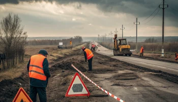 Подрядчика дороги между Крымском и Славянском могут оштрафовать за нарушение безопасности