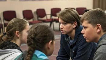 Молодежь Калининской обсудила угрозы экстремизма на встрече «Игры с огнём»